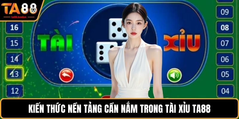 Kiến thức nền tảng cần nắm trong tài xỉu TA88