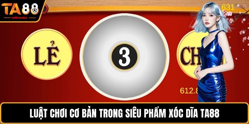 Luật chơi cơ bản trong siêu phẩm xóc dĩa TA88